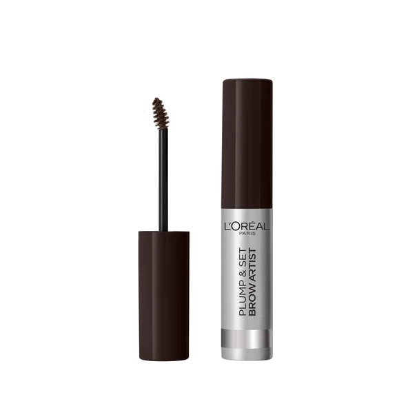 L'Oréal Paris Brow Artist Plump & Set Dolgun Görünüm Veren Kaş Sabitleyici Maskara  - 109 Ebony