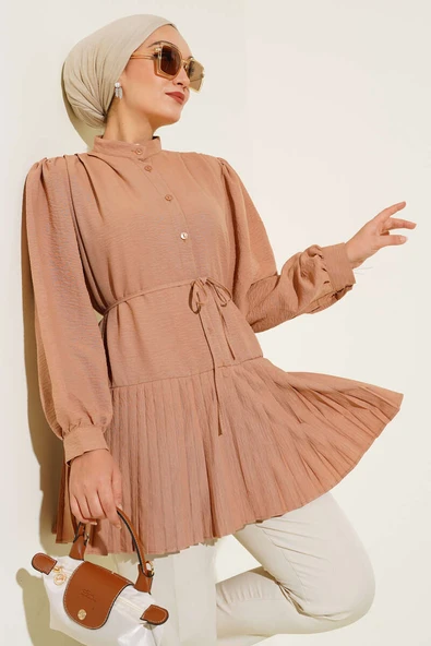 Piliseli Tunik Latte ürün görseli