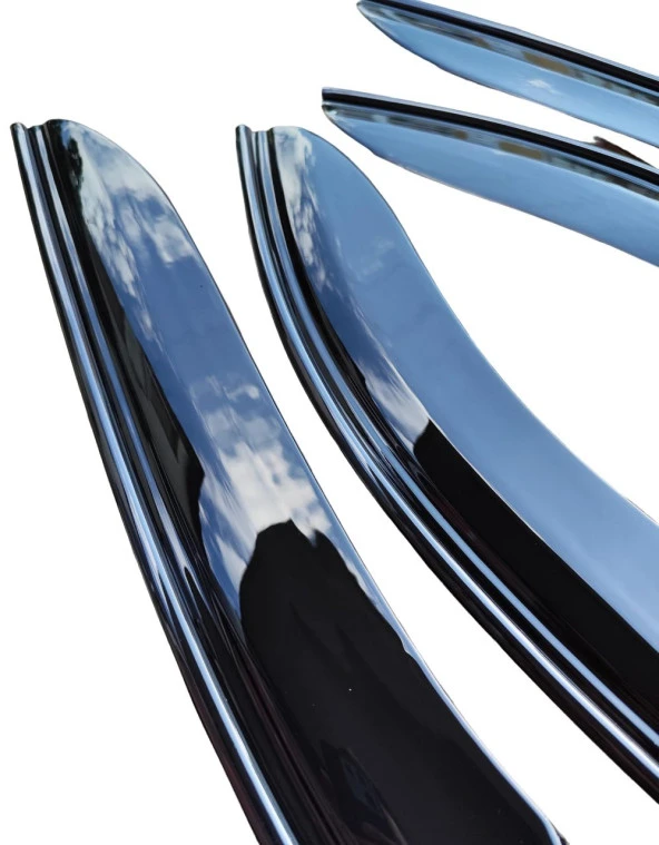 Volkswagen Bora Premium Cam Rüzgarlığı 4lü 2001-2005 Arası - 2