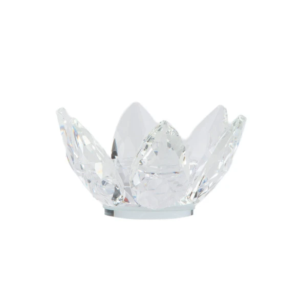 6'lı Çay Tabak Nilüfer Şeffaf Renk - 2