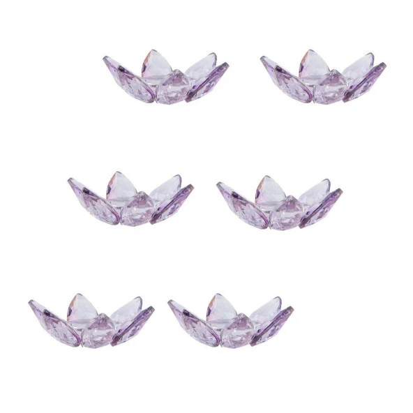 6'lı Mırra Tabak Nilüfer Mor Renk