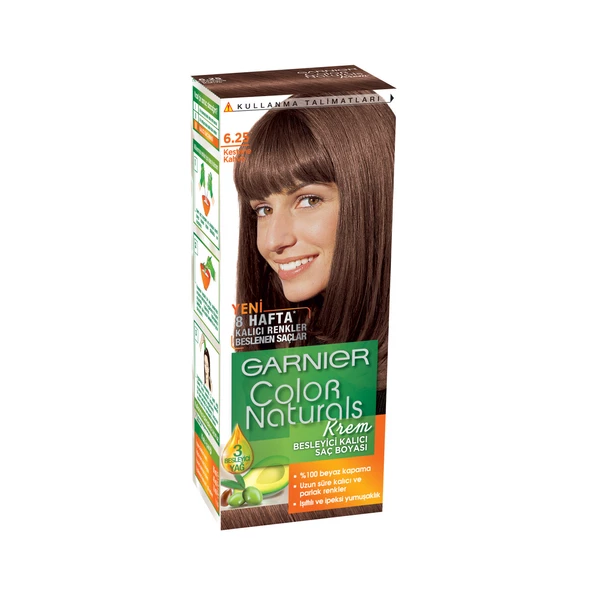 Garnier Color Naturals Saç Boyası 6.25 Kestane Kahve - 9