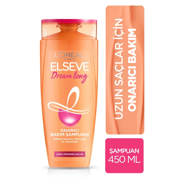 L'Oréal Paris Elseve Dream Long Onarıcı Bakım Şampuanı 450 ml