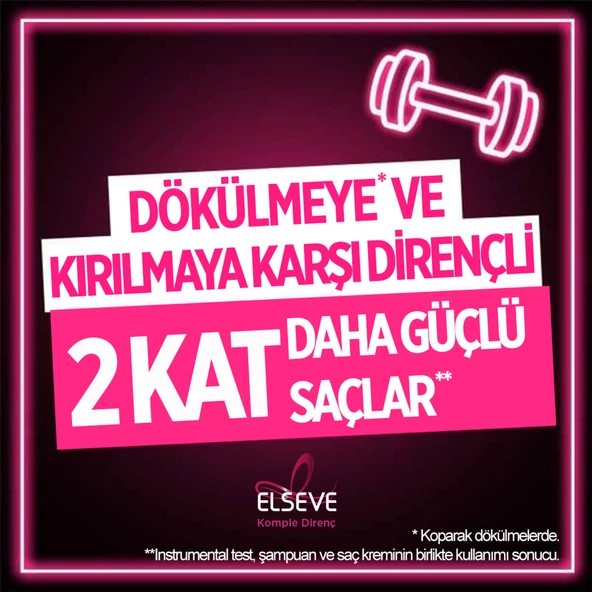 L'Oréal Paris Elseve Arginine Direnç X3 Dökülme Karşıtı Şampuan 360 ml - 7