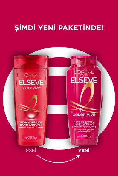 L'Oréal Paris Elseve Colorvive Renk Koruyucu Bakım Şampuanı 300 ml - 6