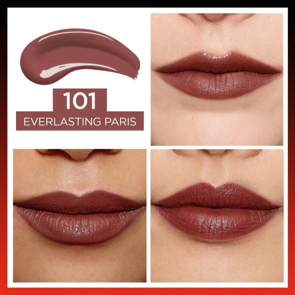 L'oréal Paris Infaillible 2-Step 24 Saat Kalıcı Likit Ruj & Balm - 101 Everlasting Paris - 3
