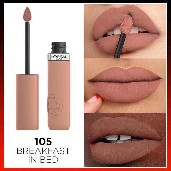 L'oréal Paris Infaillible Matte Resistance Likit Mat Ruj - 105 Breakfast In Bed - 2