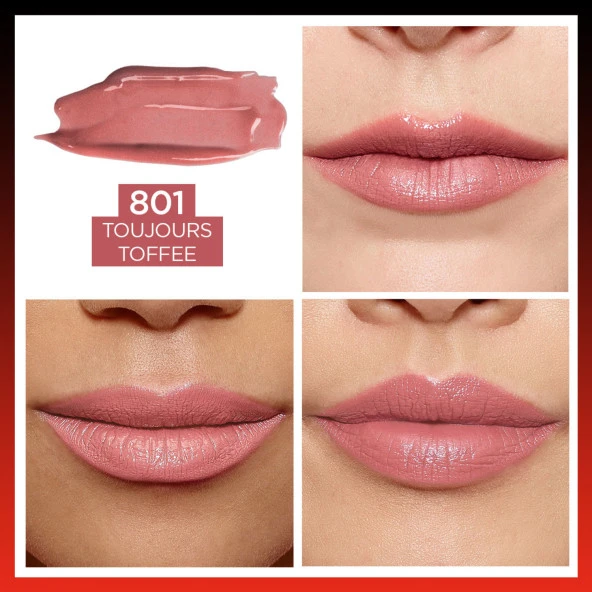 L'Oréal Paris Infaillible 2-Step 24 Saat Kalıcı Likit Ruj & Balm - 801 Toujours Toffee - 4