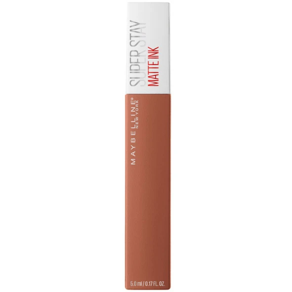 Maybelline New York Super Stay Matte Ink Unnude Likit Mat Ruj - 75 Fighter - Kahverengi