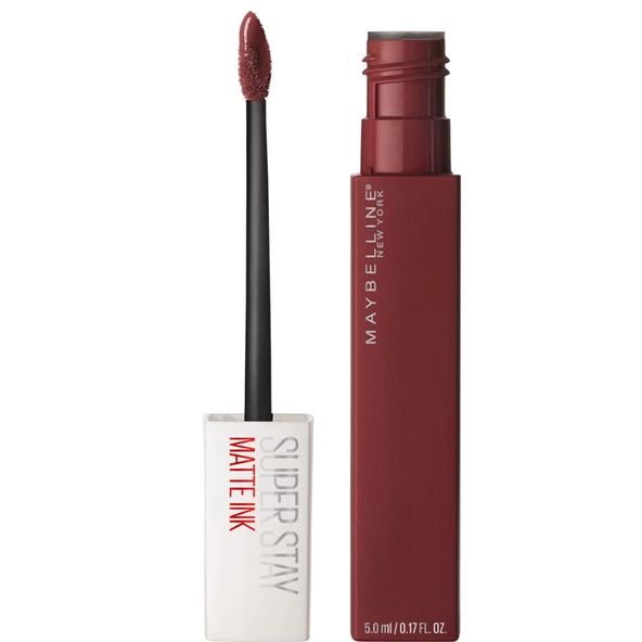 Maybelline New York Super Stay Matte Ink Likit Mat Ruj - 50 Voyager - Bordo - 3