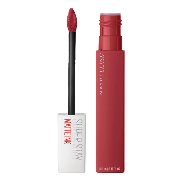 Maybelline New York Super Stay Matte Ink Likit Mat Ruj - 175 Ringleader - Pembe - 2