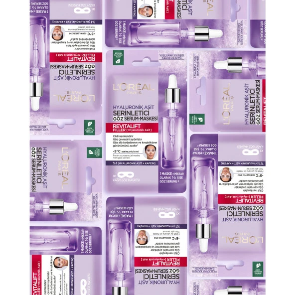 L'Oréal Paris Revitalift Filler Serinletici Göz Serum-Maskesi - 3