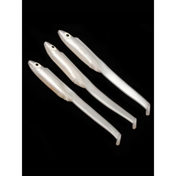 Eagenset Silikon Balık Fosforlu Karanlıkta Parlayan Glow Gözler 5,5 cm Yapay Yem Olta Takımı, Çapari, Jig, Yapım Malzemesi - 9