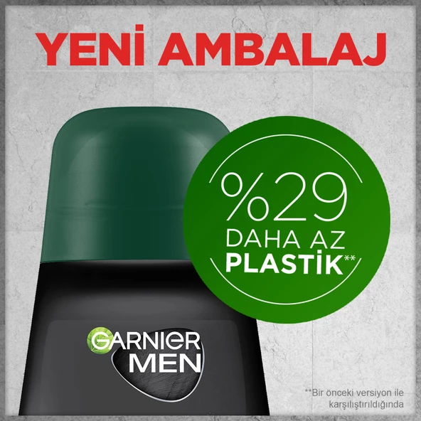 Garnier Men Lekesiz Koruma Roll On 50 ML - Resim 4