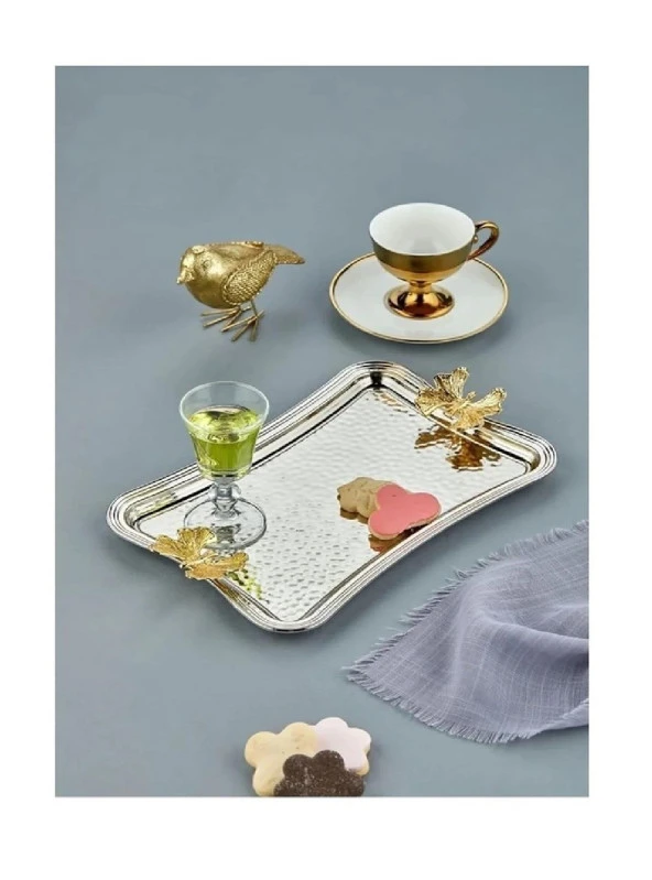 COOKER 3172 DİKDÖRTGEN METAL SUNUM TEPSİSİ - 4