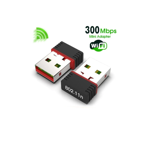 QASUL Usb Wifi Adaptörü Kablosuz Wifi İnternet Alıcı Ağ Kartı Masaüstü Bilgisayar Pc 300 Mbps 802.11n