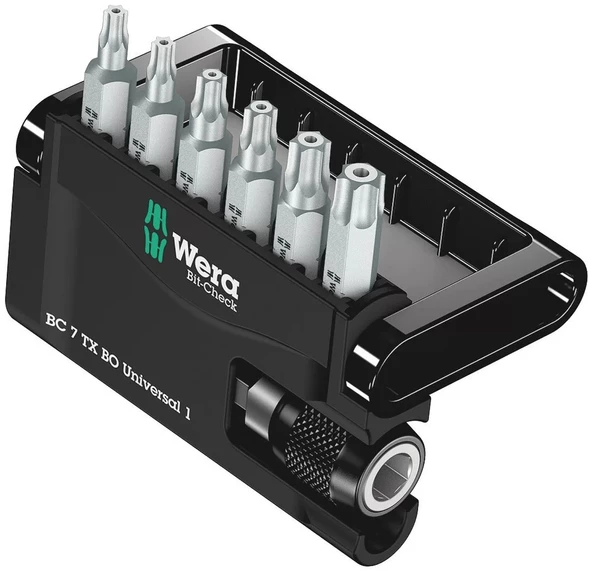 Wera Bit-Check 7 TX BO Üniversal 1