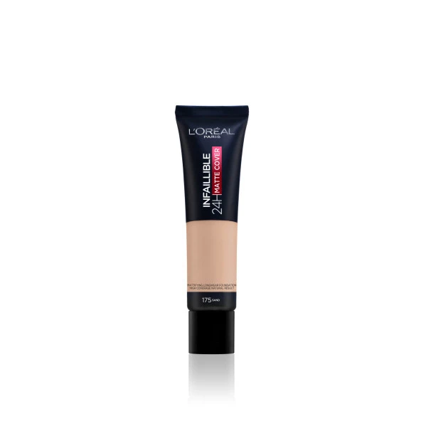 L'Oréal Paris Infaillible 24H Matte Cover Yüksek Kapatıcı Fondöten - 175 Sable/Sand