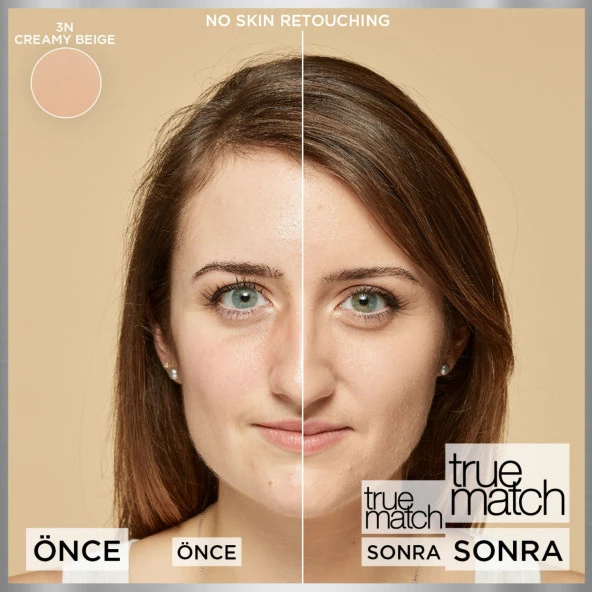 L'Oréal Paris True Match Bakım Yapan Fondöten 3N CREAMY BEIGE - 2