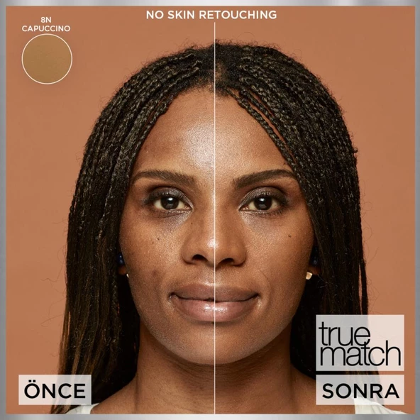 L'Oréal Paris True Match Bakım Yapan Fondöten 8N CAPPUCINO - 3
