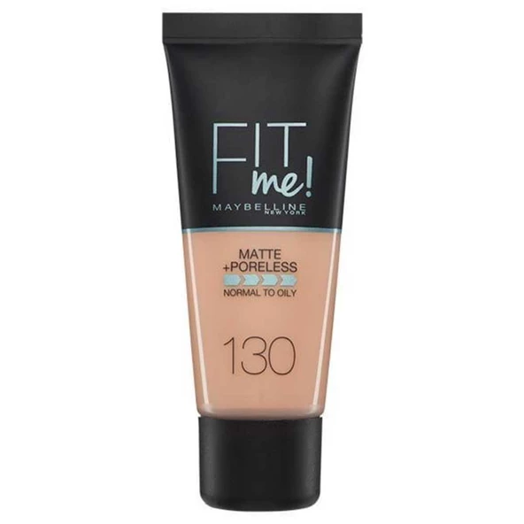 Maybelline New York Fit Me Matte+Poreless Fondöten - 130 Buff Beige