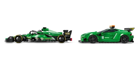 Lego Speed Champions 76925 Aston Martin Vantage Safety Car And Amr23 - 4