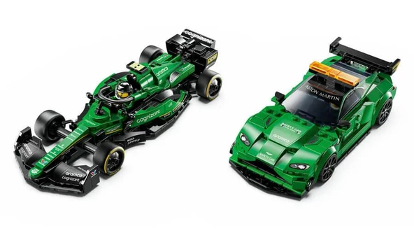 Lego Speed Champions 76925 Aston Martin Vantage Safety Car And Amr23 - 5