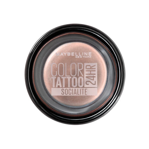 Maybelline New York Color Tattoo 24HR Krem Göz Farı - 150 Socialite-Açık Pembe