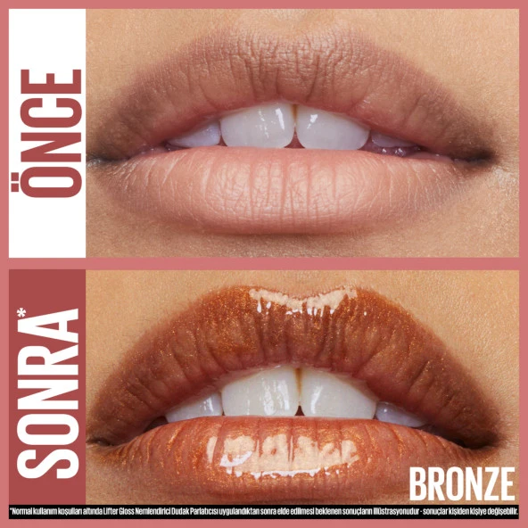 Maybelline New York Lifter Gloss Nemlendirici Dudak Parlatıcısı - 018 BRONZE - 2
