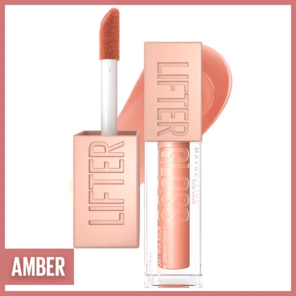 Maybelline New York Lifter Gloss Nemlendirici Dudak Parlatıcısı - 007 Amber