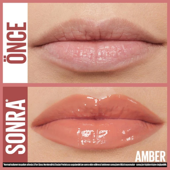 Maybelline New York Lifter Gloss Nemlendirici Dudak Parlatıcısı - 007 Amber - 3