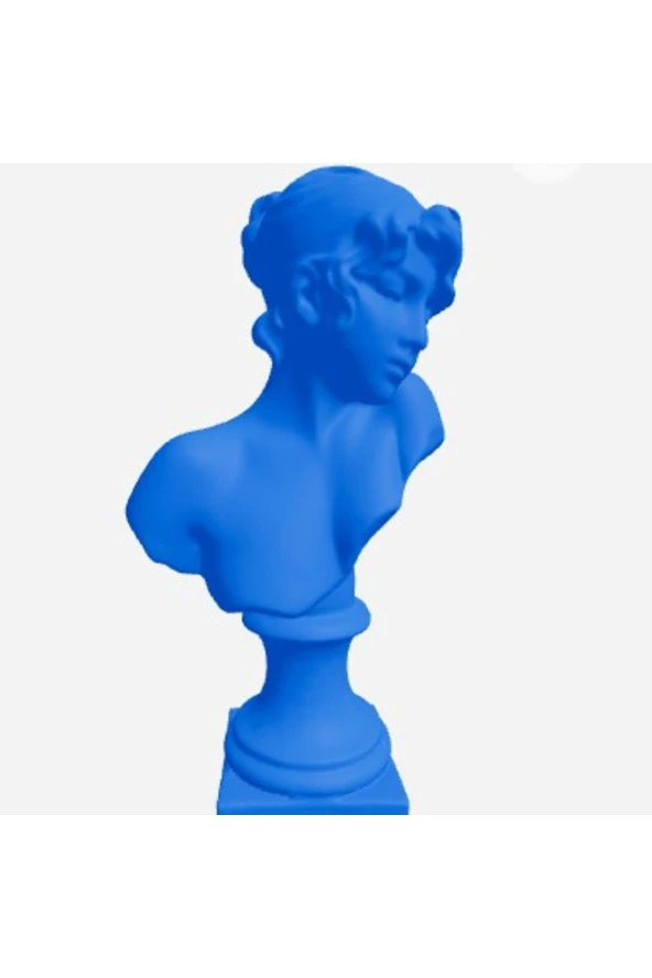 Sappho Antik Lirik Aşk Şairi Büstü - 3