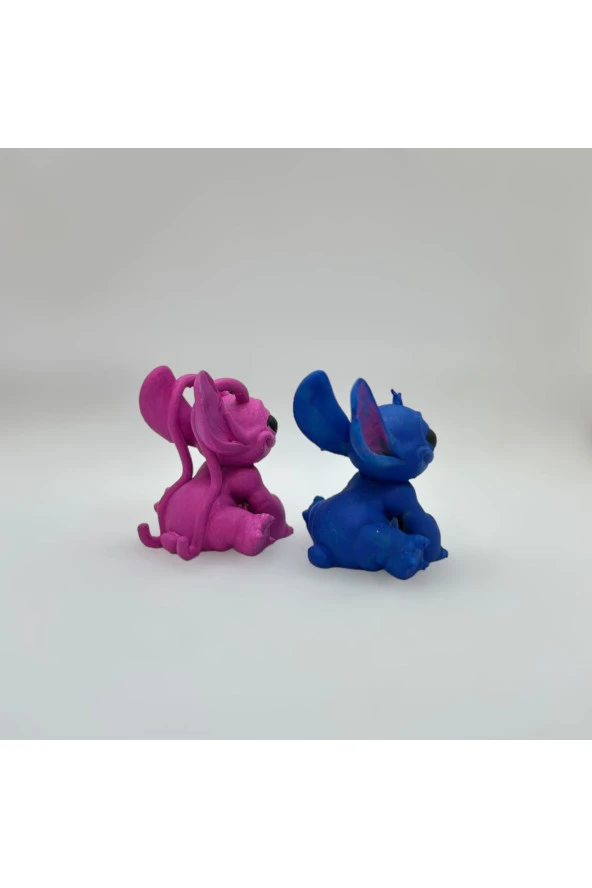 Angel ve Stitch Karakter Figür Yüksek Kalite - 3