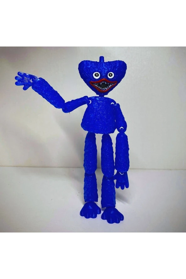 3D Huggy Canavar Hareketli Oyuncak 17CM-Figür Çanta ve Anahtarlık Aksesuarı - 2