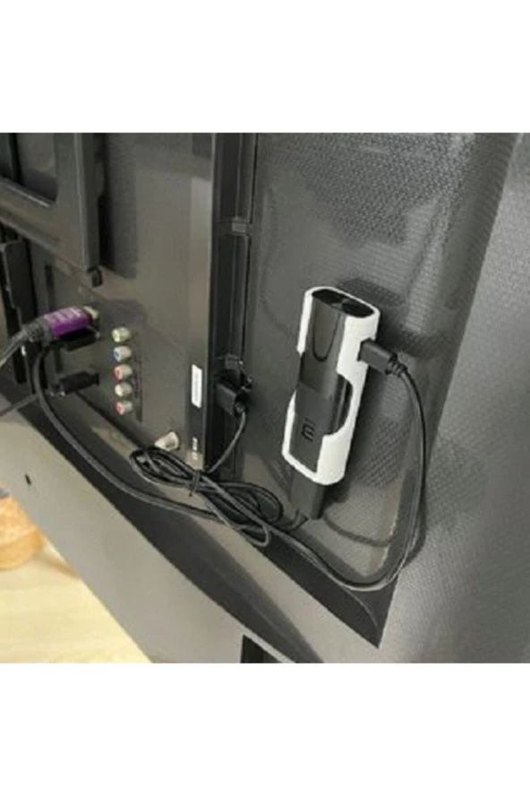 Xaiomi Mi Tv Stick Uyumlu Askı Aparatı Tutacağı Kılıf Siyah - 3