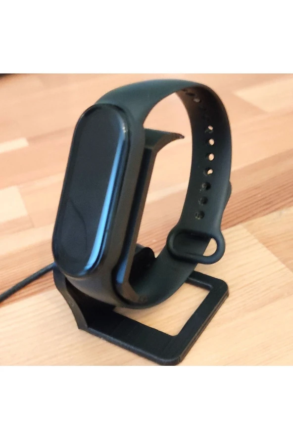 Xaiomi Miband 6 Uyumlu Masaüstü Şarj İstasyonu Dock Siyah - 2