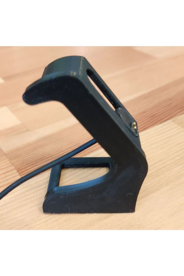 Xaiomi Miband 6 Uyumlu Masaüstü Şarj İstasyonu Dock Siyah - 4