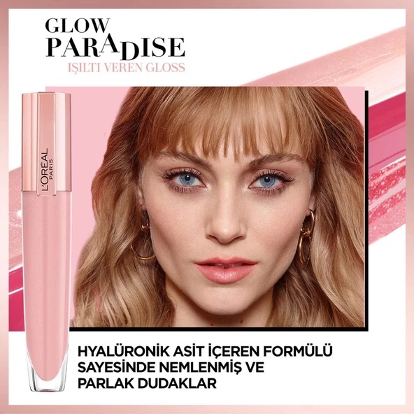 L'Oréal Paris Glow Paradise Balm in Gloss - Işıltı Veren Parlatıcı 410 I Inflate - 2