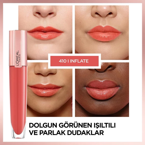 L'Oréal Paris Glow Paradise Balm in Gloss - Işıltı Veren Parlatıcı 410 I Inflate - 4