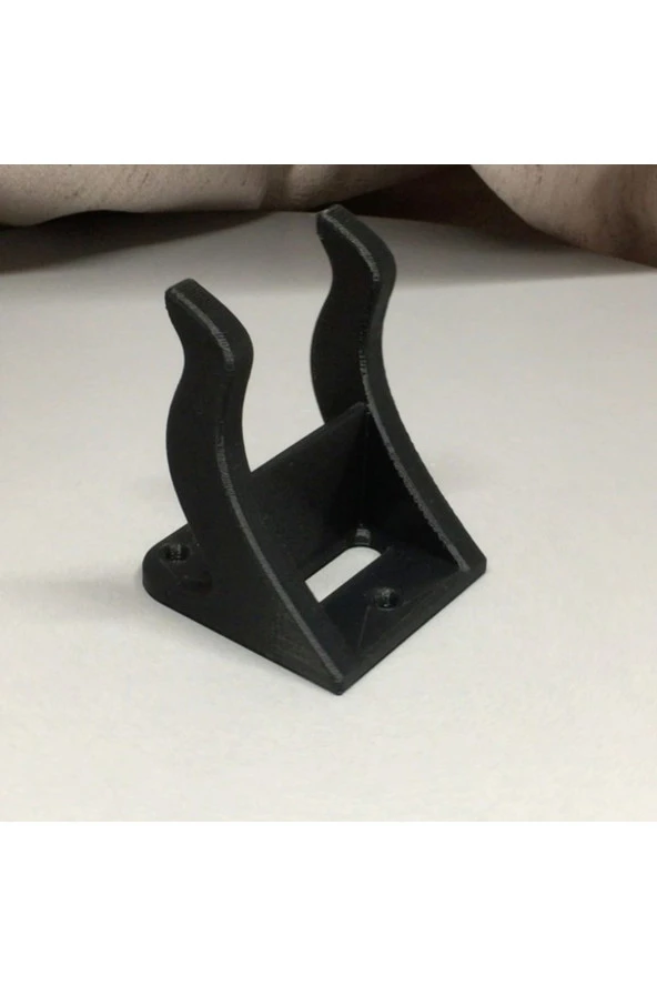 Klasik Akustik Elektro Gitar Duvar Askısı Yüksek Kalite Siyah - 2