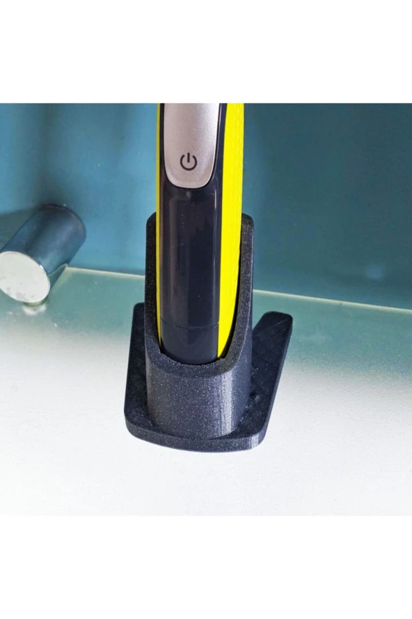 Siyah Renk Philips Oneblade Uyumlu Tutucu Masa Üstü Stand - Resim 3
