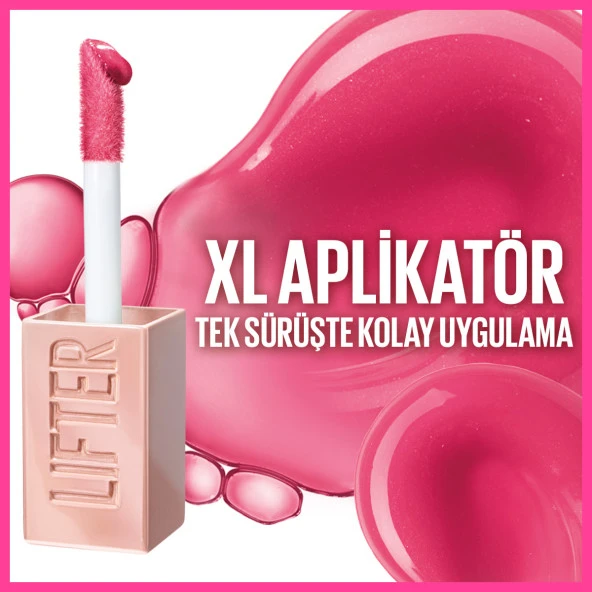Maybelline New York Lifter Gloss Nemlendirici Dudak Parlatıcısı - 25 Taffy - 5