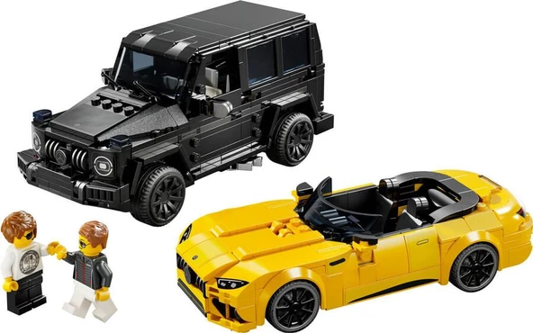 LEGO Speed Champions 76924 Mercedes-AMG G 63 and Mercedes-AMG SL 63 - 4