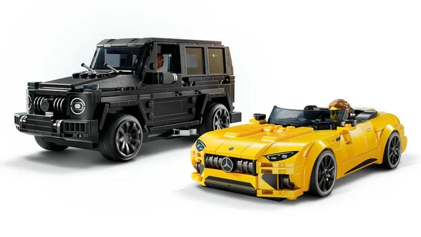 LEGO Speed Champions 76924 Mercedes-AMG G 63 and Mercedes-AMG SL 63 - 3