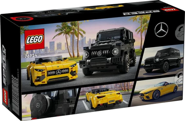 LEGO Speed Champions 76924 Mercedes-AMG G 63 and Mercedes-AMG SL 63 - 2
