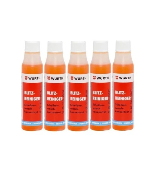 Würth Konsantre Cam Temizleme Sabunu 32 ml 5 Adet