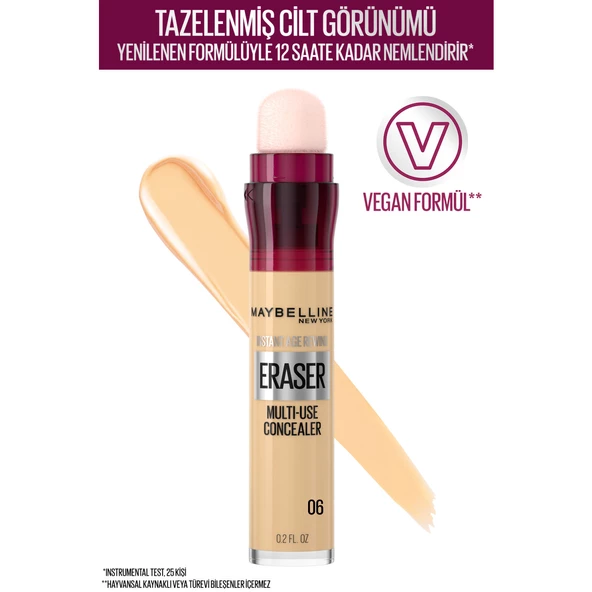 Maybelline New York Instant Anti Age Eraser Kapatıcı - 06 Neutralizer