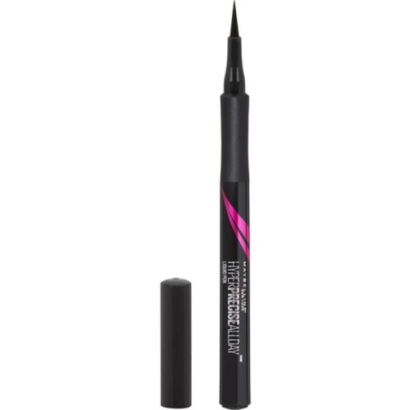 Maybelline New York Hyper Precise All Day Eyeliner - 700 Black - Siyah - 5