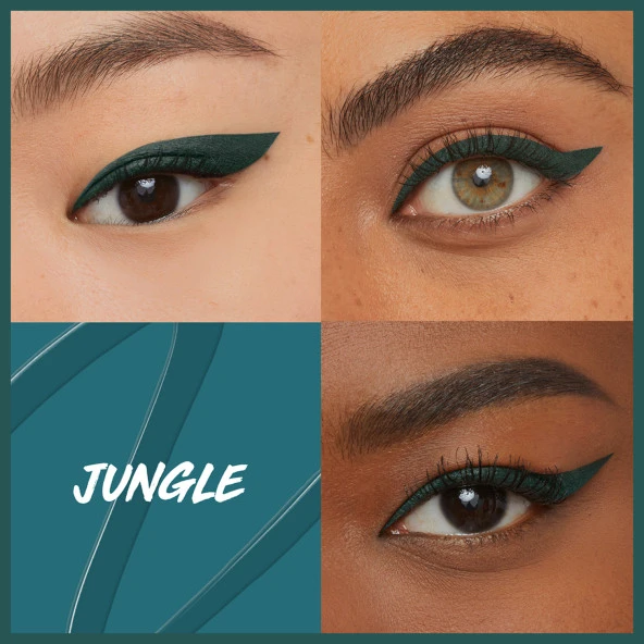 Maybelline New York Hyper Precise All Day Eyeliner- 730 Jungle - 2