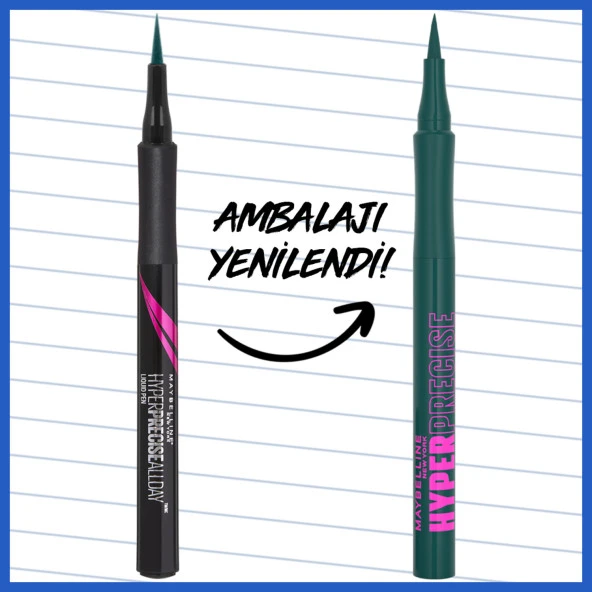Maybelline New York Hyper Precise All Day Eyeliner- 730 Jungle - 3